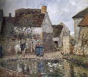 Camille Pissarro Enno s pond oil painting reproduction